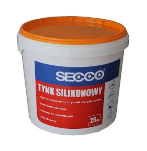 Tynk silikonowy fasada elewacja SECCO - 25kg