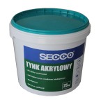 Tynk akrylowy fasada elewacja SECCO - 25kg