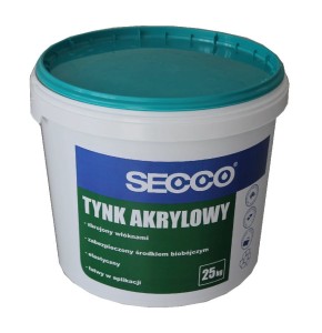 Tynk akrylowy fasada elewacja SECCO - 25kg